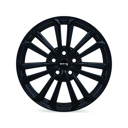 Rtx Alloy Wheel, Aura 16x7 5x100 ET38 CB54.1 Gloss Black 083086